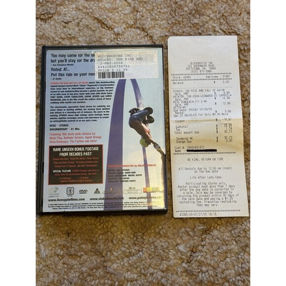 Stoked DVD The Rise And Fall Of Gator By Helen Stickler - Picture 2 of 4